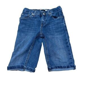 Levi's Medium Wash Bermuda Jean Shorts